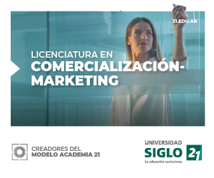 Publicidad SIGLO XXI - Lic. en Mark. y Comerc.