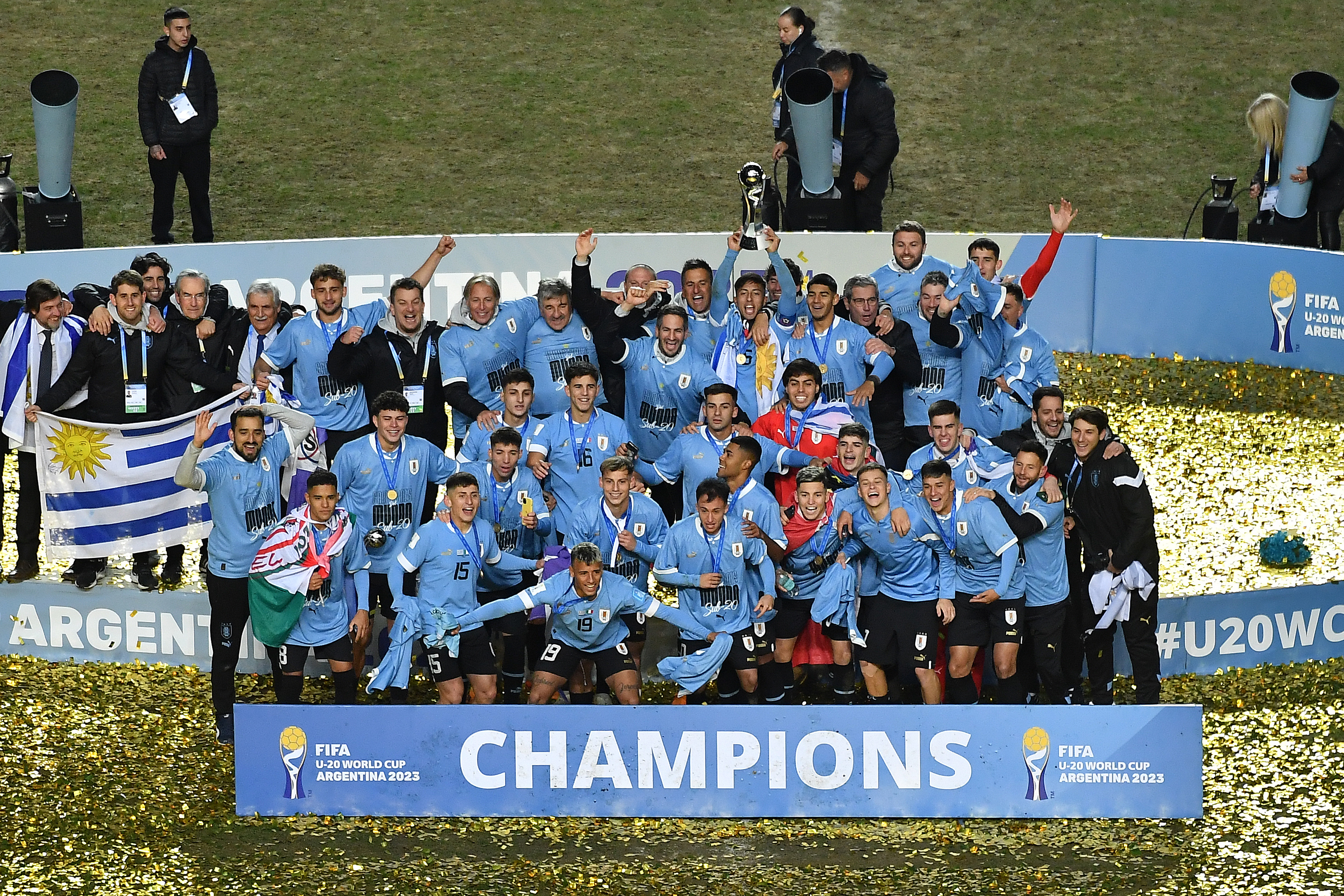 Uruguay campeón de la Copa del Mundo!