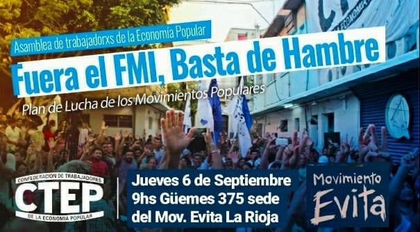 Este jueves Movimientos Sociales comienzan un plan de lucha