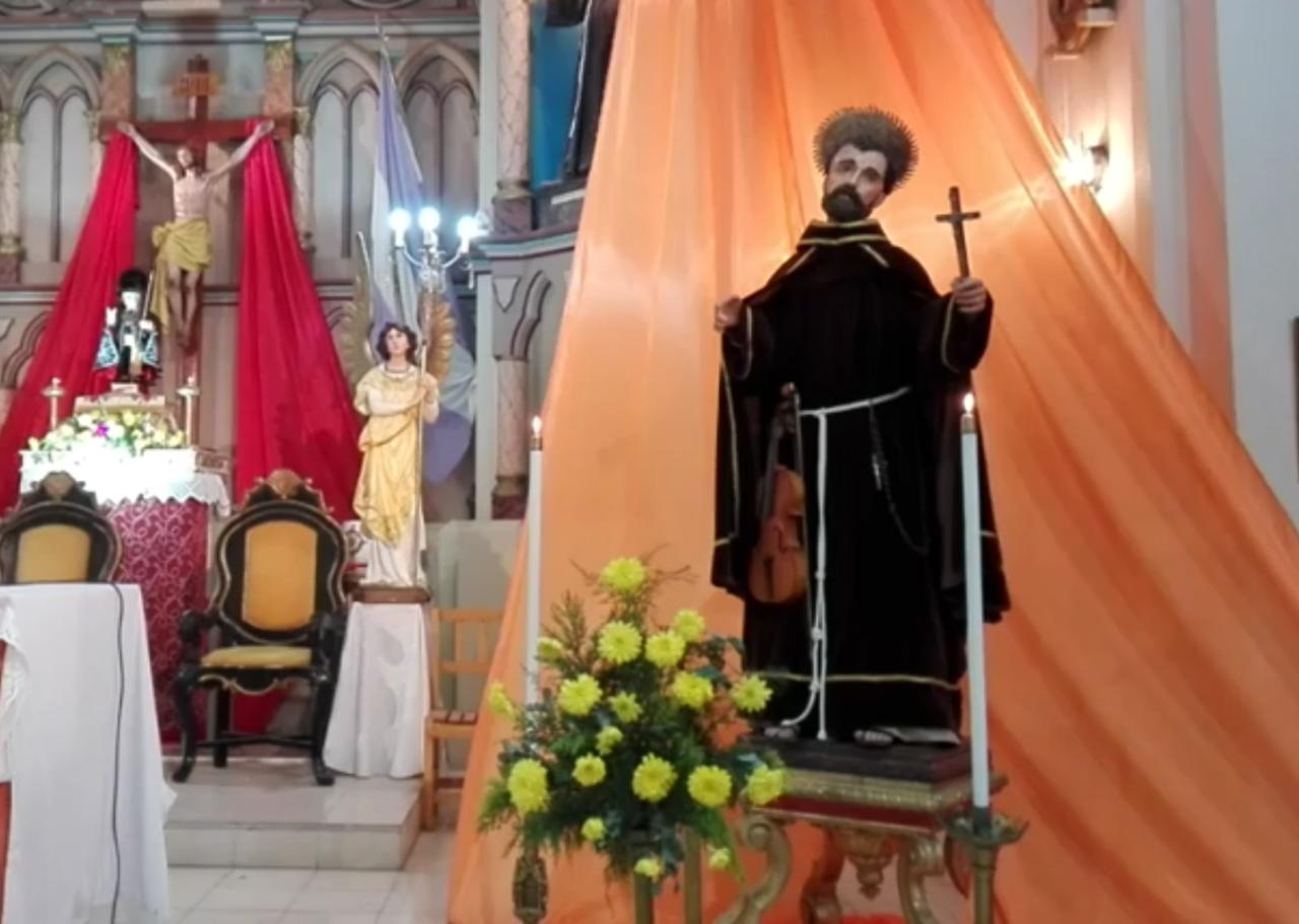 Comenzó este viernes la novena en honor a San Francisco Solano