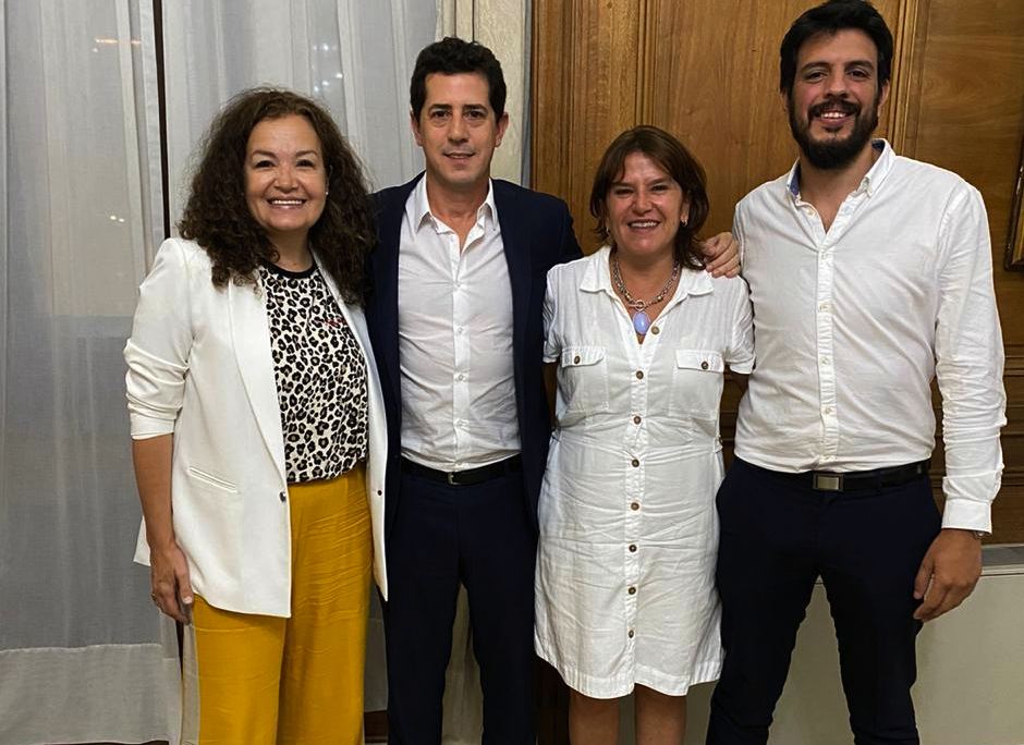 Brizuela y Doria se reunió con el ministro del Interior de la Nación