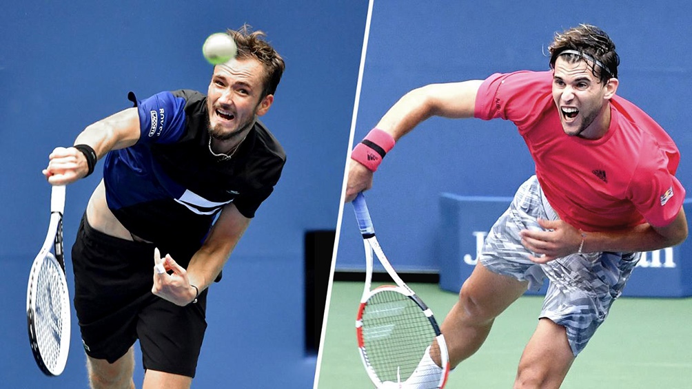 Daniil Medvedev y Dominic Thiem chocan por el último título del año Daniil Medvedev y Dominic Thiem chocan por el último título del año