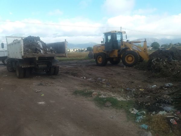 Eliminaron microbasural en la zona sur de la Capital