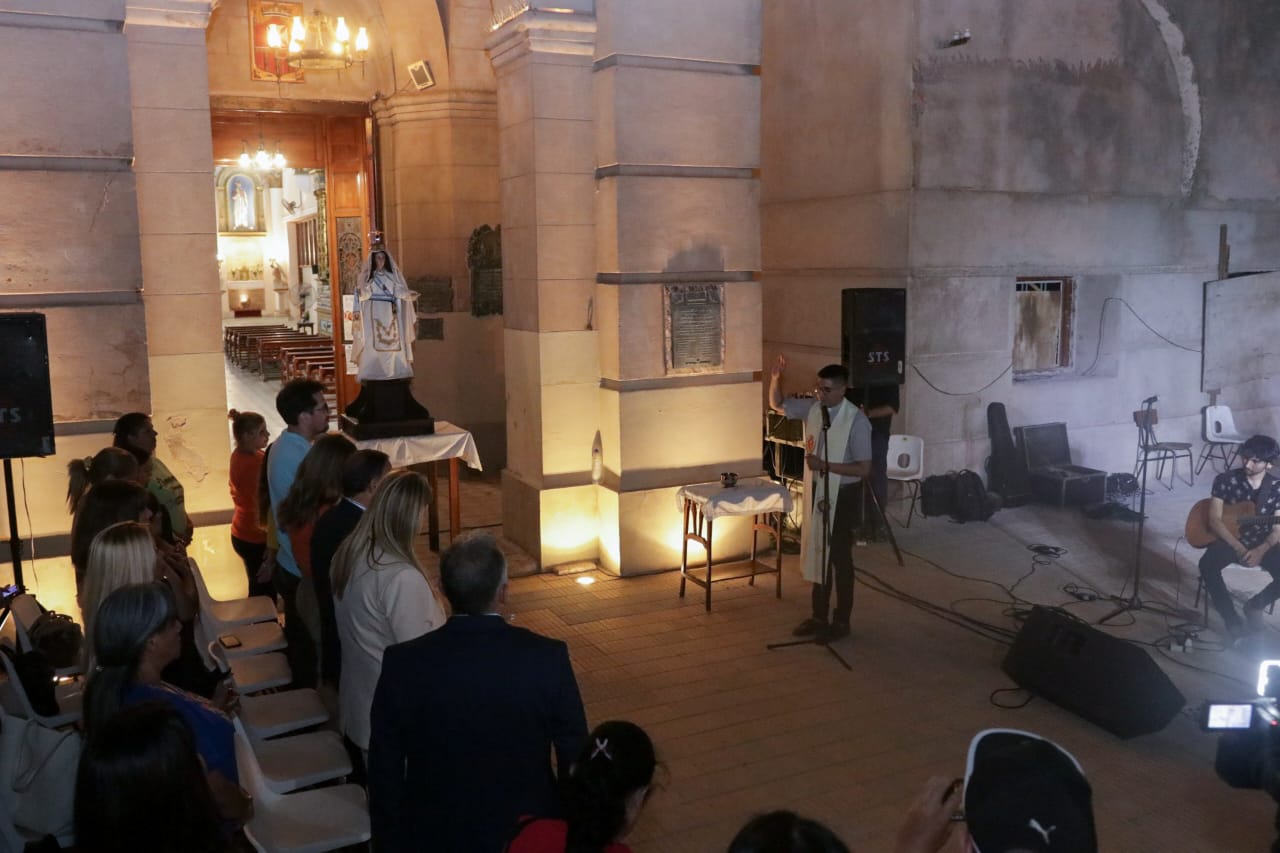 Inauguraron obra de iluminación en la Iglesia de La Merced Inauguraron obra de iluminación en la Iglesia de La Merced