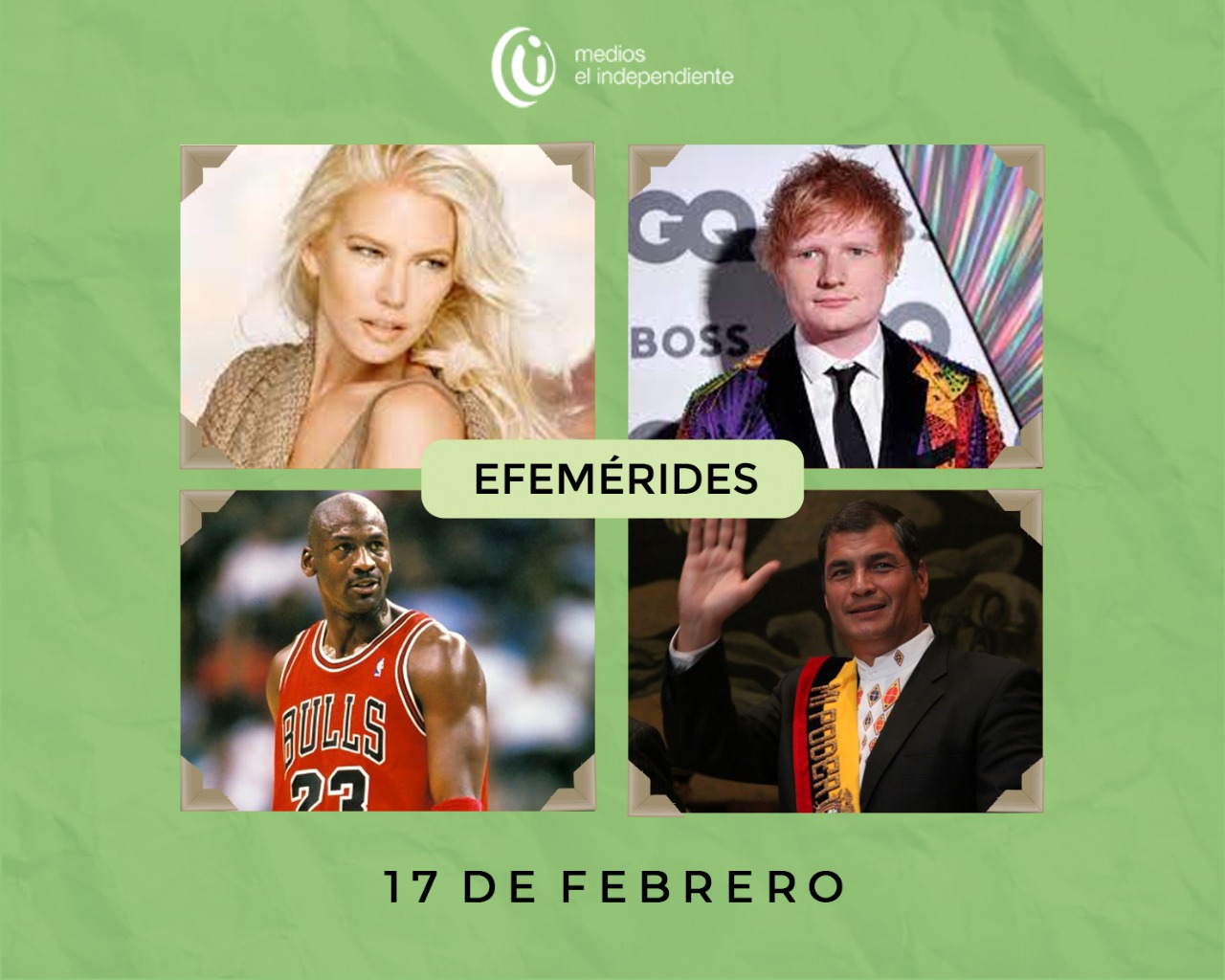 Efemérides del 17 de febrero ¿Qué pasó un día como hoy? Efemérides del 17 de febrero ¿Qué pasó un día como hoy?