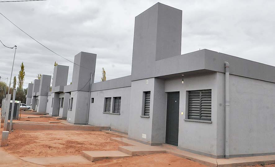 El Gobierno entregará 20 viviendas en el barrio Santa Rosa